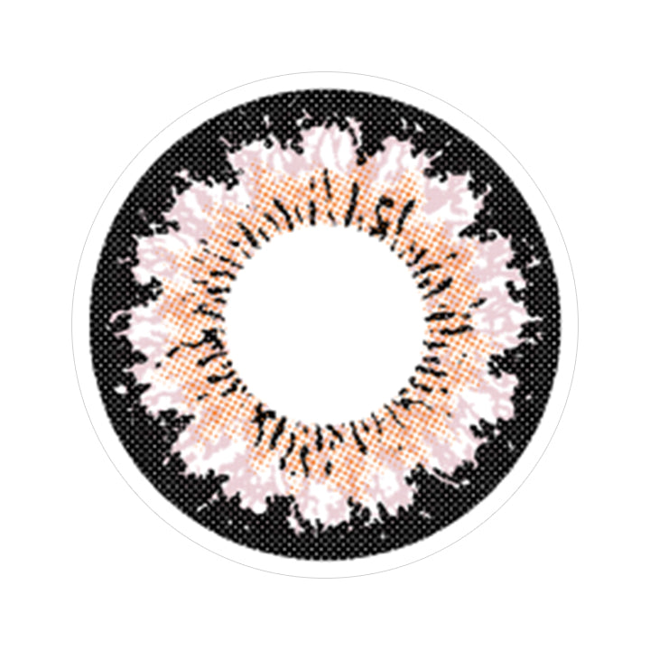 ボンバーピンク(bomber pink)のレンズ画像 | モモンスター MoMonster 1month カラコン カラーコンタクト
