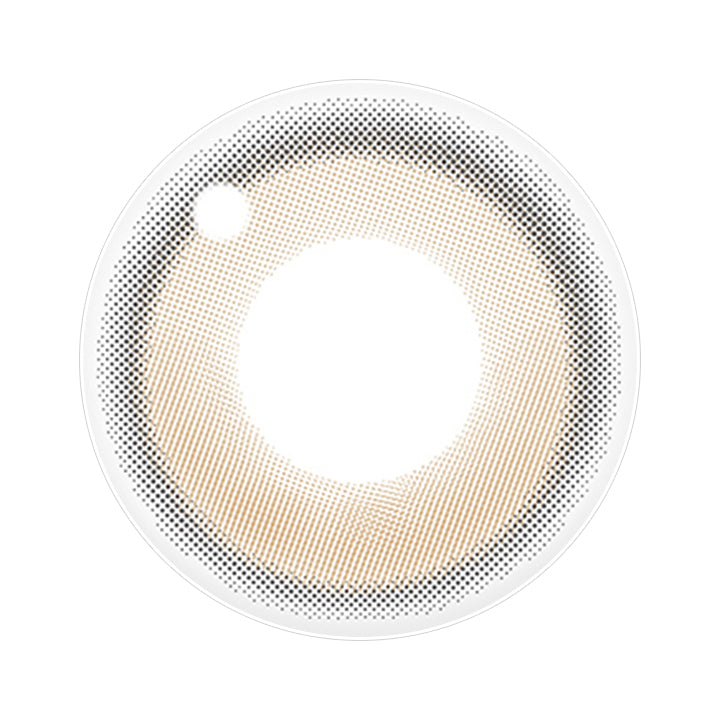 ウォーターブラウン(WATER BROWN)のレンズ写真 | ユリアアイドル ユリアル(URIA-iDOL YURIAL) 1day カラコン カラーコンタクト
