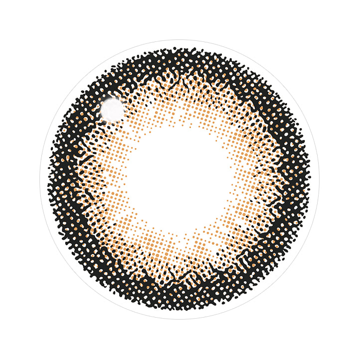 プラリネブラン(Praline Blanc)のレンズ画像 | レヴィア ワンデー カラー ReVIA 1DAY COLOR カラコン カラーコンタクト