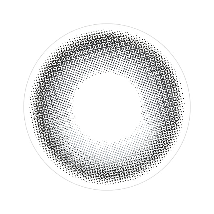 グラファイトシーン(Graphite Sheen)のレンズ画像 | ハイディ Haidey 1day カラコン カラーコンタクト
