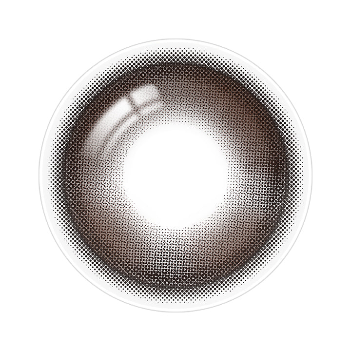 ドリップブラック(Drip Black)のレンズ画像 | エーアイ a-eye 1day カラコン カラーコンタクト
