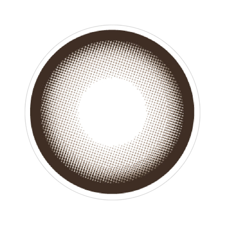 超理想リングベージュ(Cho Riso Ring Beige)のレンズ画像 | 超モテコンウルトラワンデー Motecon Ultra Oneday 1day カラコン カラーコンタクト
