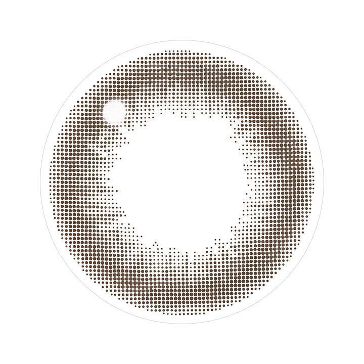 レヴィアワンデーサークル(ReVIA 1DAY CIRCLE) ブラウン｜カラコン送料