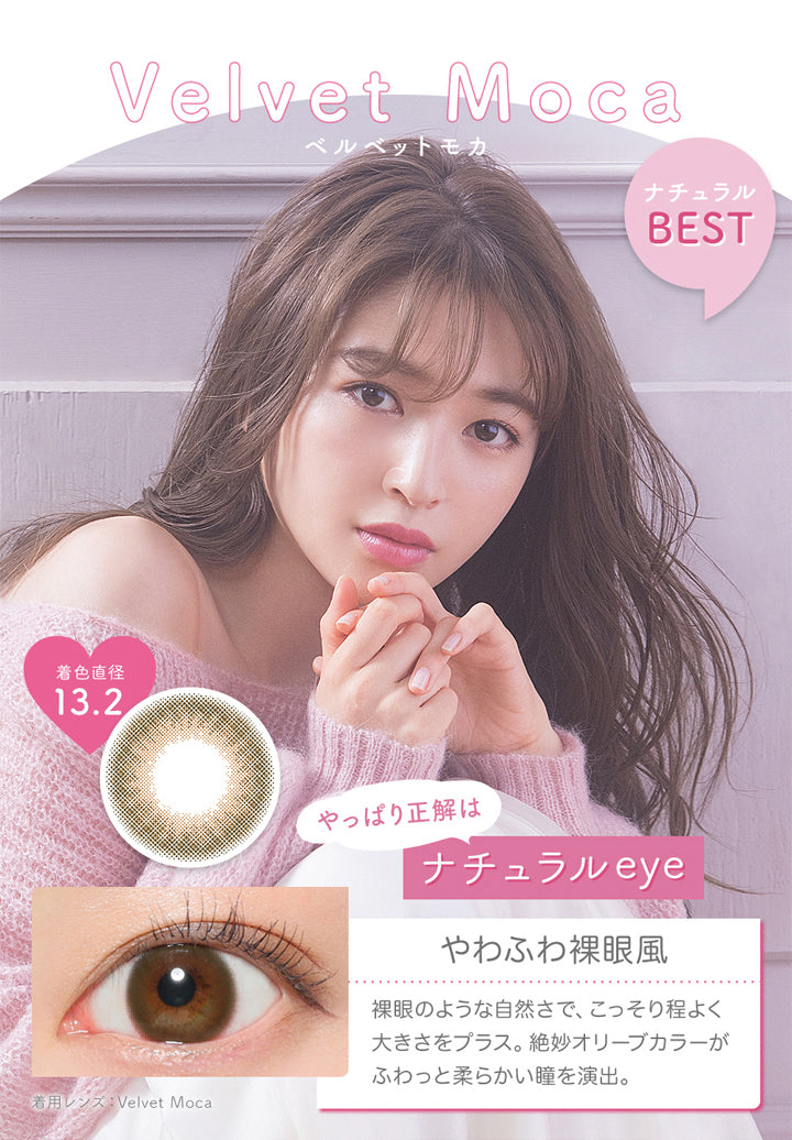 ヴィクトリアワンデー(Victoria 1day) ベルベットモカ