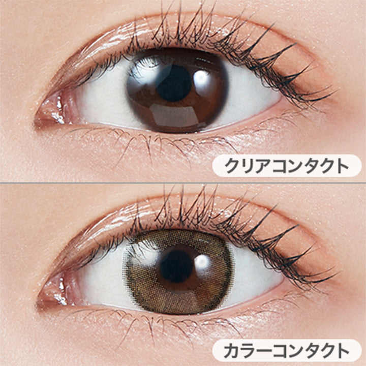 K 　ダブルベージュ モラクワンマンス(MOLAK 1month) ダズルベージュ｜カラコン送料無料