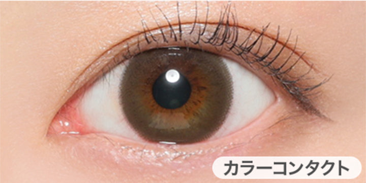 マロンの装用写真,DIA14.2mm|ヴィクトリア2ウィーク(Victoria 2week)コンタクトレンズ