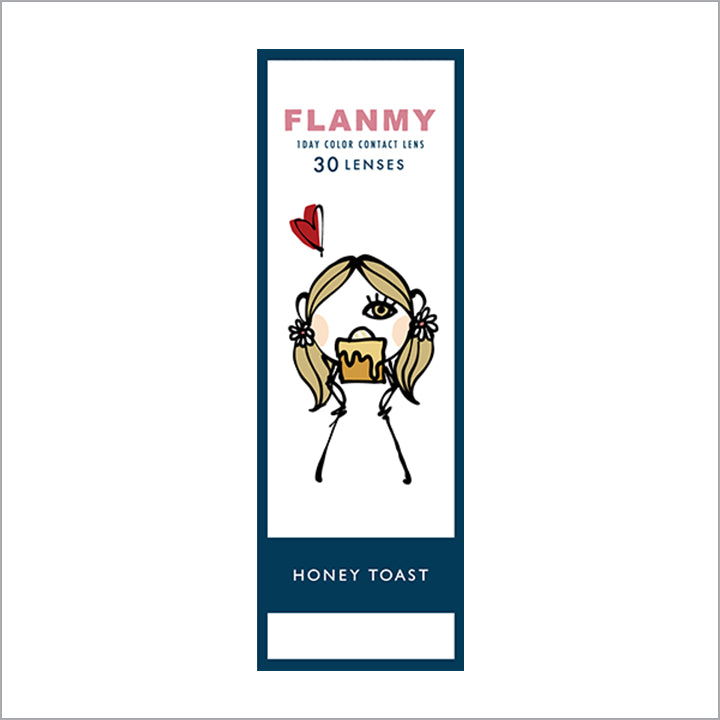 ハニートーストのレンズ画像|フランミー(FLANMY)コンタクトレンズ