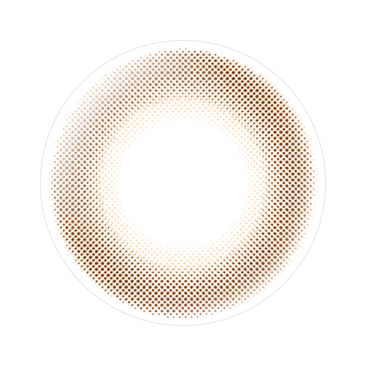 シルエットデュオのレンズ画像|エバーカラーワンデーナチュラルモイストレーベルUV(EverColor1day Natural MOIST LABEL UV)ワンデーコンタクトレンズ