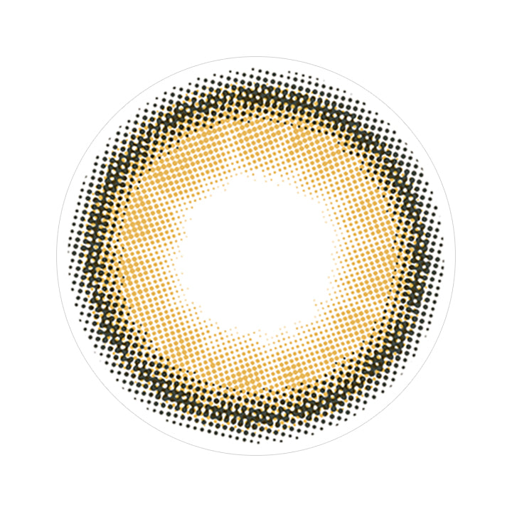 ナチュラルヘーゼルブラウンのレンズ画像|カラーズワンデー(colors1d)コンタクトレンズ