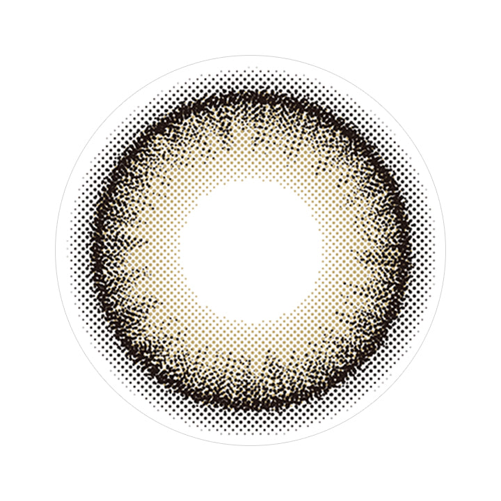 ナチュラルシルキーブラウンのレンズ画像|カラーズワンデー(colors1d)コンタクトレンズ