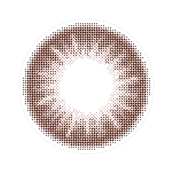 ナチュラルウォームブラウンのレンズ画像|カラーズワンデー(colors1d)コンタクトレンズ