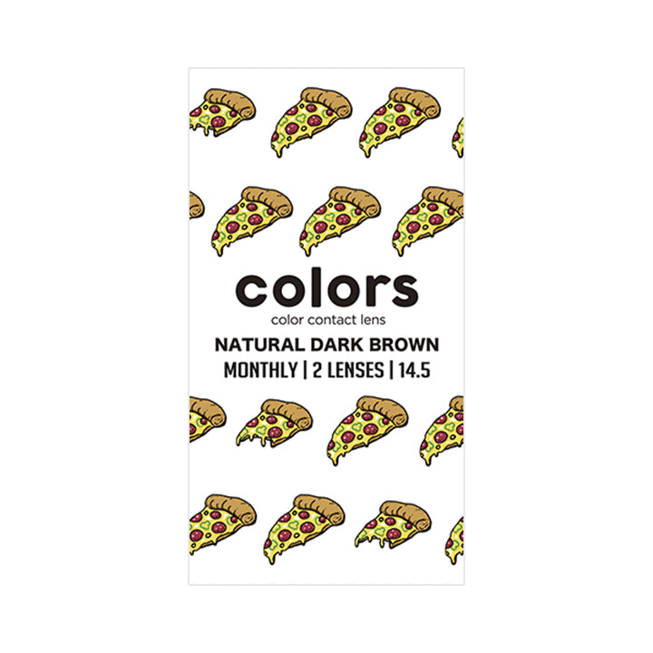 ナチュラルダークブラウンのパッケージ画像|カラーズ(colors)コンタクトレンズ