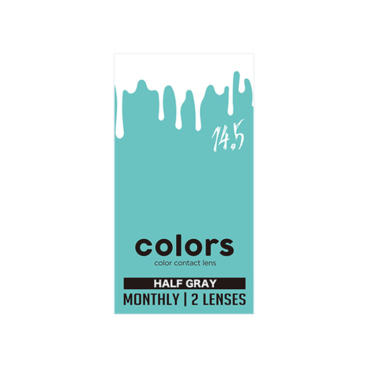 ハーフグレーのパッケージ画像|カラーズ(colors)コンタクトレンズ