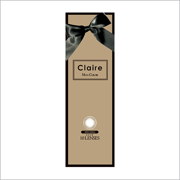 メリッサのパッケージ画像|Claire by MAX COLOR(クレア by マックスカラー)コンタクトレンズ
