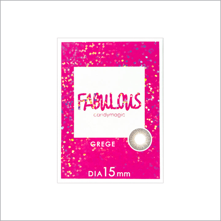 グレージュのパッケージ画像|キャンディーマジック ファビュラス(FABULOUS)コンタクトレンズ