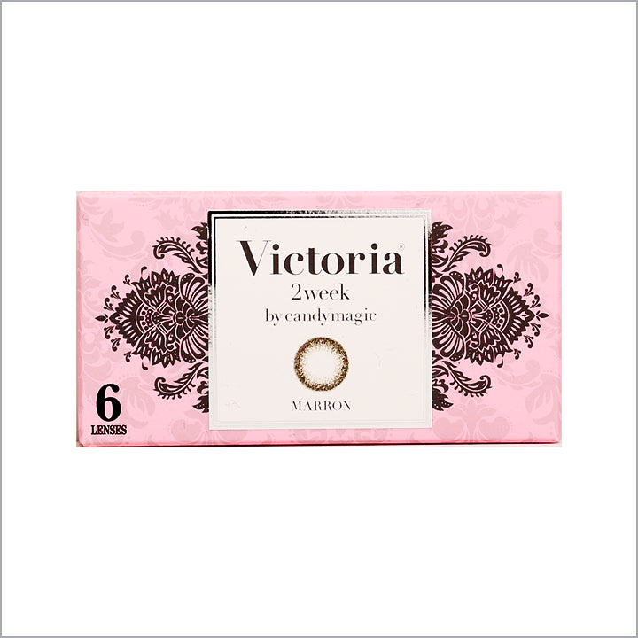 マロンのパッケージ画像|ヴィクトリア2ウィーク(Victoria 2week)コンタクトレンズ