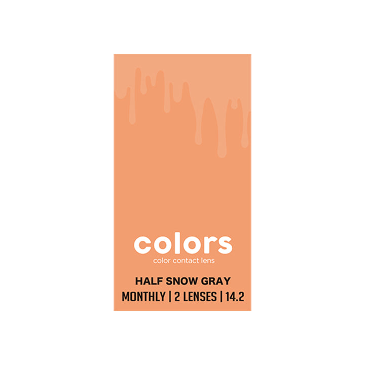ハーフスノーグレーのパッケージ画像|カラーズ(colors)コンタクトレンズ