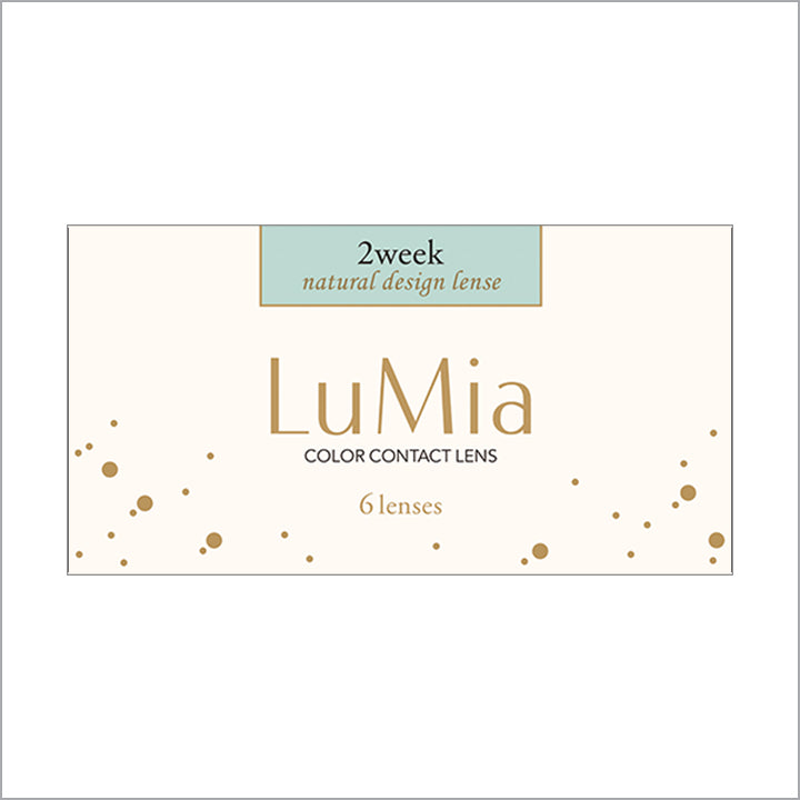 ブルネットオリーブのパッケージ画像|ルミア(LuMia)ツーウィークコンタクトレンズ