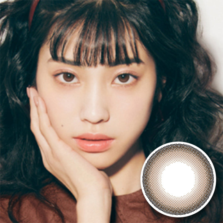 エヌズコレクションのモデル画像|エヌズコレクション(N's COLLECTION) ワンデーコンタクトレンズ