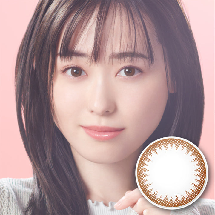ベースメイクのモデル画像|アイコフレワンデー UV M(Eyecoffret1dayUV Ｍ) ワンデーコンタクトレンズ