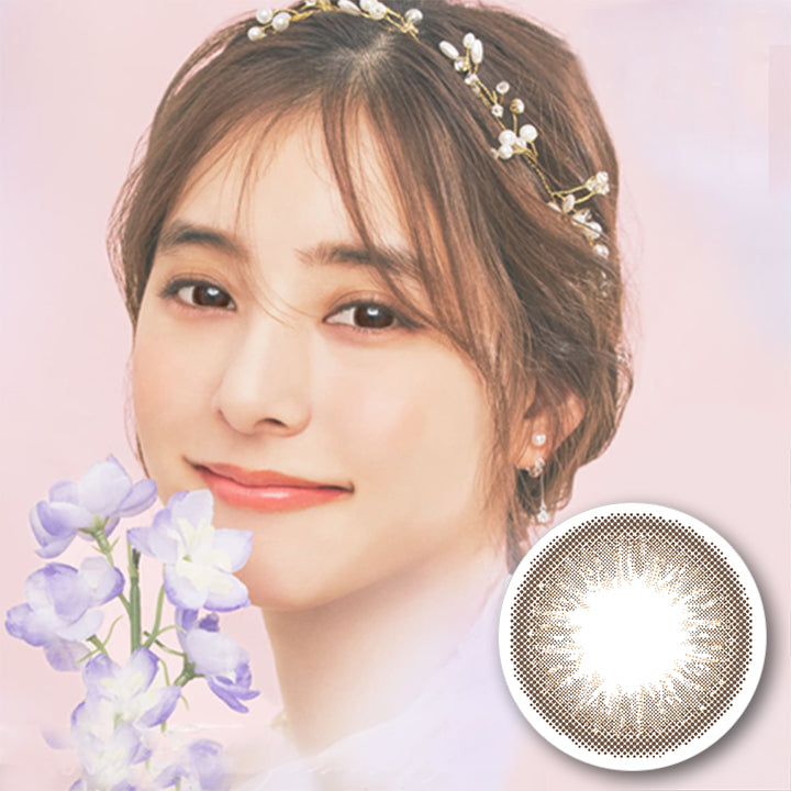 アイジェニックバイエバーカラー(EYEGENIC by EverColor) 度なし ダスティブラウン