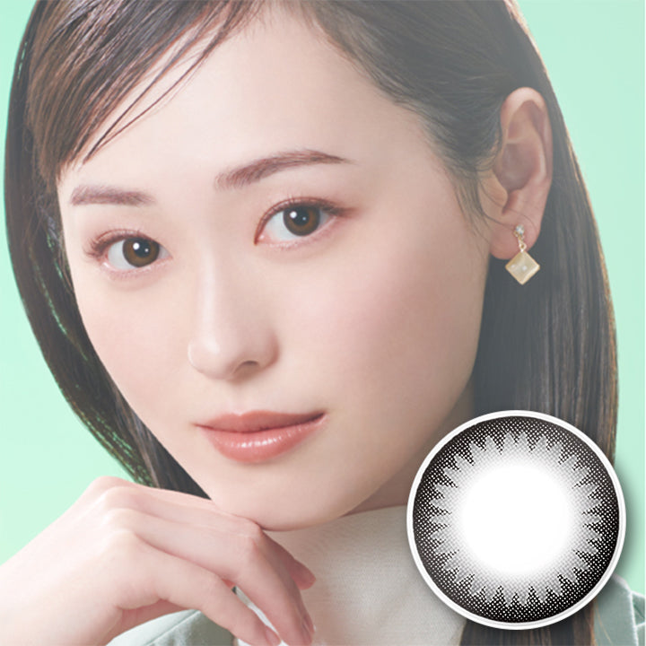 ナチュラルメイクのモデル画像|アイコフレワンデー UV M(Eyecoffret1dayUV Ｍ) ワンデーコンタクトレンズ
