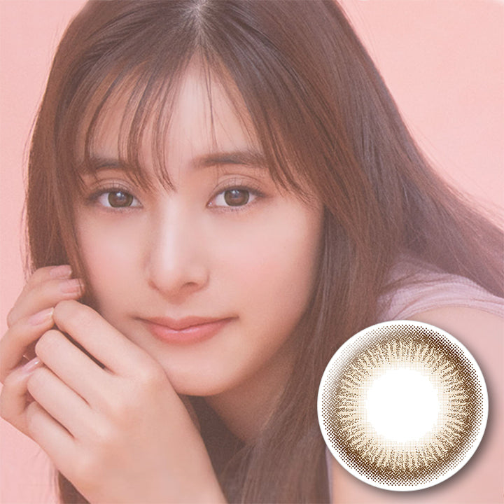 エバーカラーワンデーナチュラルのモデル画像|エバーカラーワンデーナチュラル(EverColor1day Natural)ワンデーコンタクトレンズ