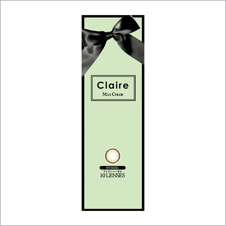 アイビーヘーゼルのパッケージ画像|Claire by MAX COLOR(クレア by マックスカラー)コンタクトレンズ