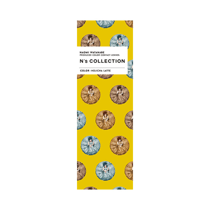 HOJICHA LATTE(ほうじ茶ラテ)のパッケージ画像|エヌズコレクション(N's COLLECTION) ワンデーコンタクトレンズ