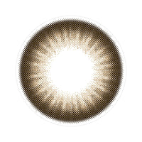 メガナチュラルブラウンのレンズ画像|カラーズワンデー(colors1d)コンタクトレンズ