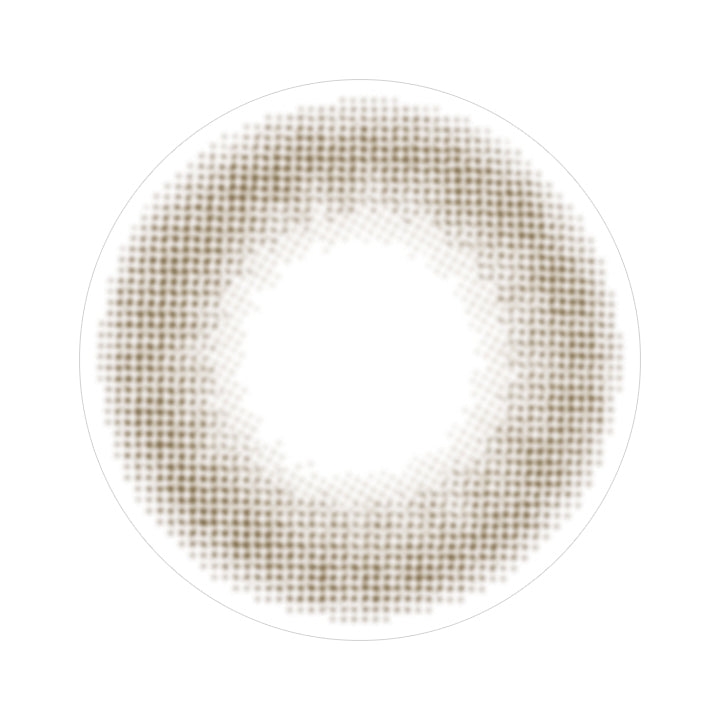 ふわベージュのレンズ画像|ふわナチュラル(FUWA NATURAL) ワンデーコンタクトレンズ